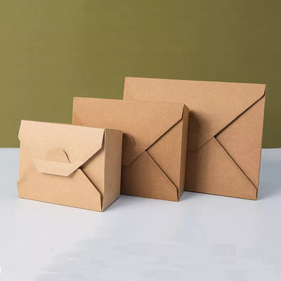 Fiambrera de encargo de papel de Logo Printing 337g 18g PE Kraft llevarse las cajas para la comida