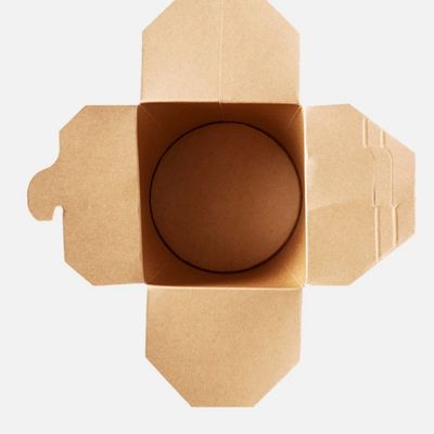 caja de papel disponible biodegradable de los tallarines del vajilla 8oz 12oz de la ronda plegable 250ml