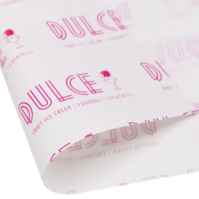 La carne disponible biodegradable de papel del vajilla de la hamburguesa del bocadillo que envolvía la cera cubrió el papel del congelador