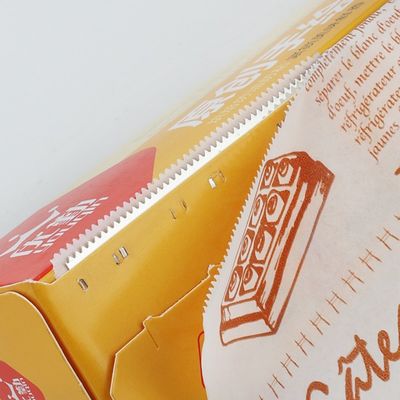 230C no pegan el papel que cuece de embalaje de papel los 30CMX10M del silicón de pergamino del envasado de alimentos