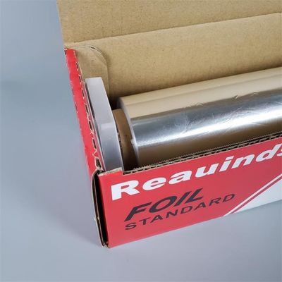 Rollo disponible biodegradable de embalaje de abastecimiento a prueba de humedad del papel de aluminio del vajilla 28m m