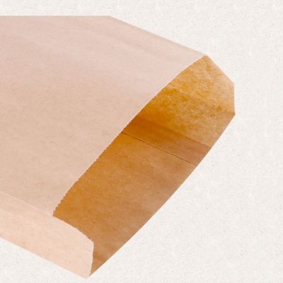 40gsm a la bolsa de papel impermeable a la grasa amistosa de los alimentos de preparación rápida de 150gsm Eco CMYK para la comida del aceite