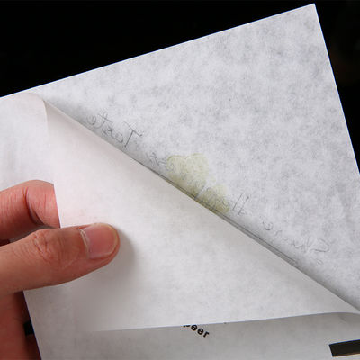 el bocadillo abierto doble impermeable a la grasa del papel del bolso 45gsm del 13x13cm empaqueta el bolsillo del abrigo de la hamburguesa