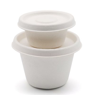 los cuencos de ensalada disponibles de la sopa del papel de 1oz 2oz 4oz con las tapas reparten las tazas
