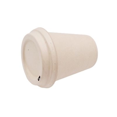 Tazas de café para llevar disponibles biodegradables libres del vajilla 8oz del bagazo de Pfas de la leche