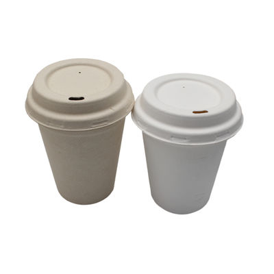 Tazas de café para llevar disponibles biodegradables libres del vajilla 8oz del bagazo de Pfas de la leche