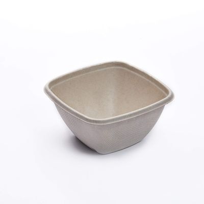 cajas biodegradables de 16 24 de la caña de azúcar 32oz del bagazo del cuenco de fruta envases de la ensalada con la cubierta
