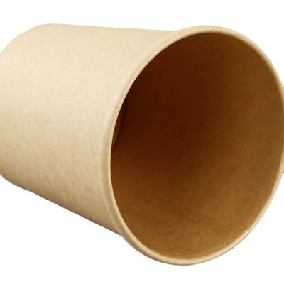El PE cubrió los cuencos de papel de servicio del partido de la sopa disponible de la taza de papel de 8oz 12oz para la comida fría caliente