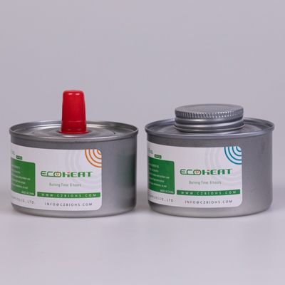latas de cocinar del combustible del plato de frotamiento de la mecha de los 4.4cm para el calientaplatos de los platos de frotamiento