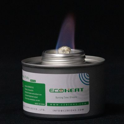 latas de cocinar del combustible del plato de frotamiento de la mecha de los 4.4cm para el calientaplatos de los platos de frotamiento