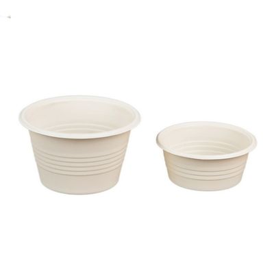 Tazas disponibles de la porción de la salsa de condimento del vajilla de la maicena 4OZ con las tapas