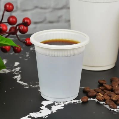 la maicena del PLA 16oz bio saca a bebida Starbucks de las tazas de café las tazas calientes de la bebida