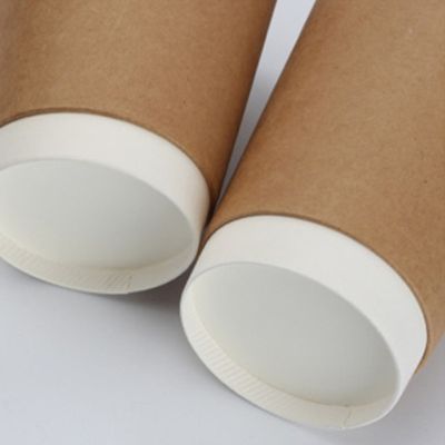 10oz 12oz PE cubrió las tazas de café disponibles de la taza doble del papel de empapelar con las tapas