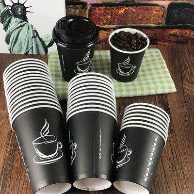 la aduana 2.5oz imprimió las tazas de un sólo recinto de café del café disponible negro de las tazas 8oz