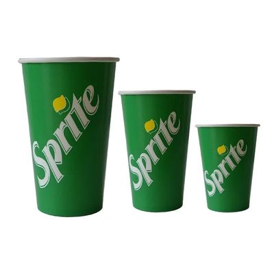 las tazas de papel disponibles de la cola del PLA de 22oz 640ml PE empapelan las tazas frías 300gsm de la bebida