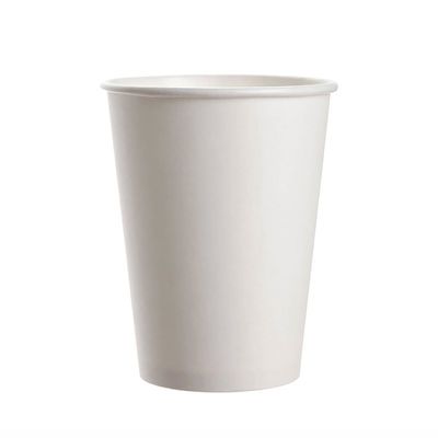 Tapas disponibles de Juice White Paper Cups With de las tazas de papel de la bebida fría de la soda de 12OZ 300gsm