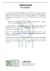 CHINA Changzhou Bio Hotel Supplies Co., Ltd. certificaciones